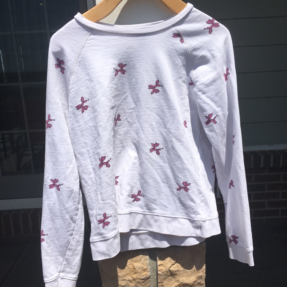 Balloon animal print long sleeve t-shirt💕💕💕